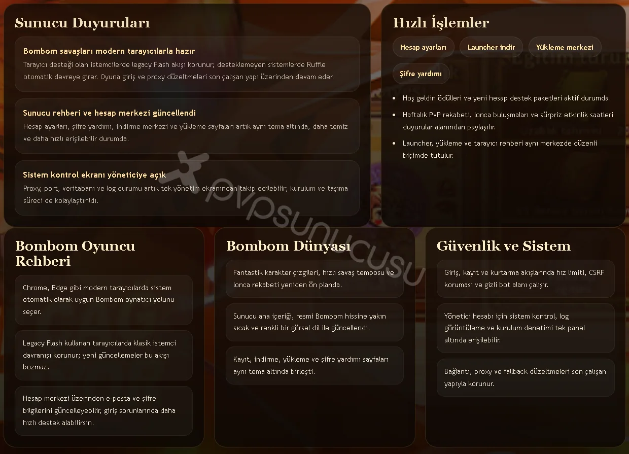 Bombom Server Görselleri Bombom Server Görselleri görseli
