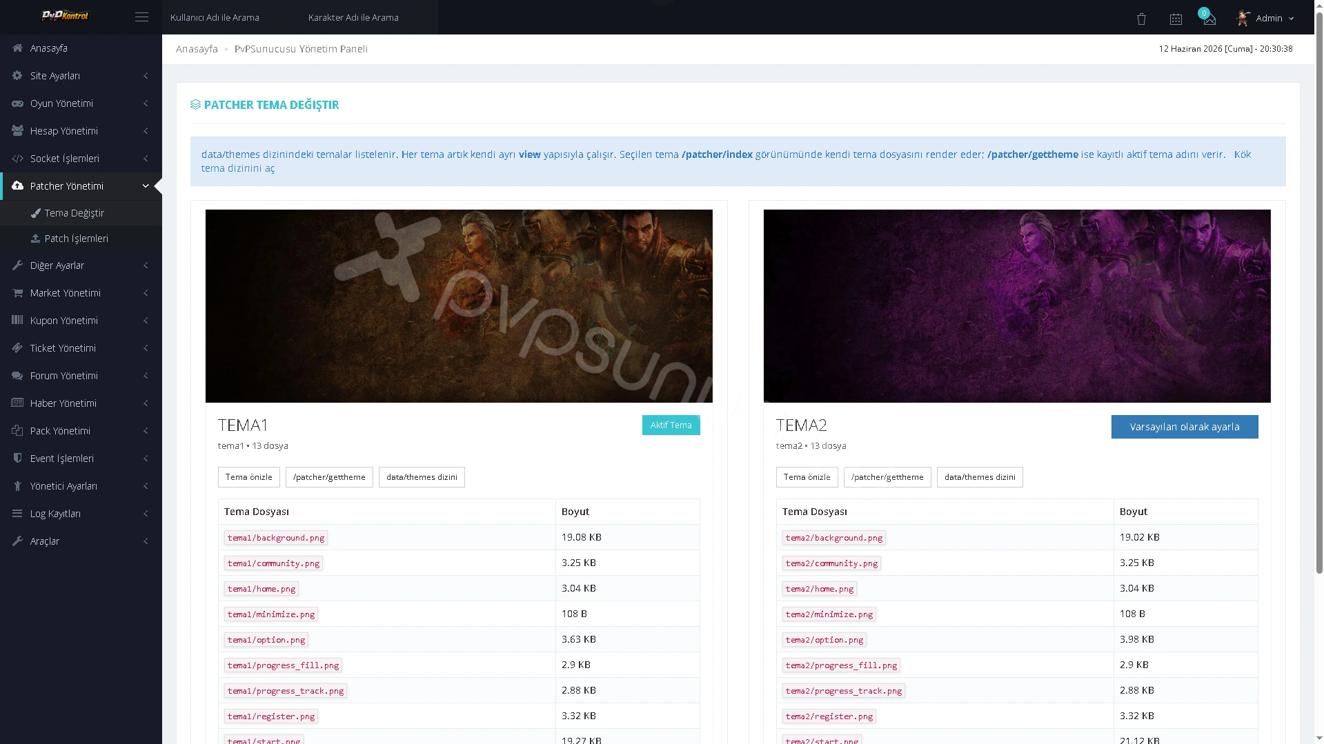 PvPKontrol - Patcher Güncelleme İşlemleri görseli 1