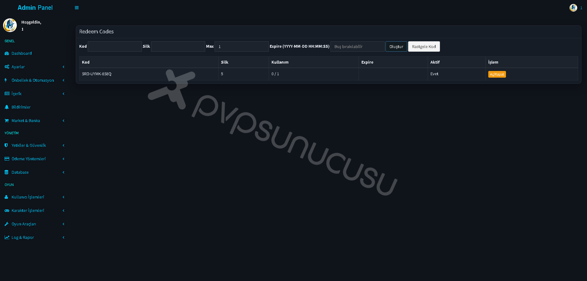Admin Paneli görseli 7
