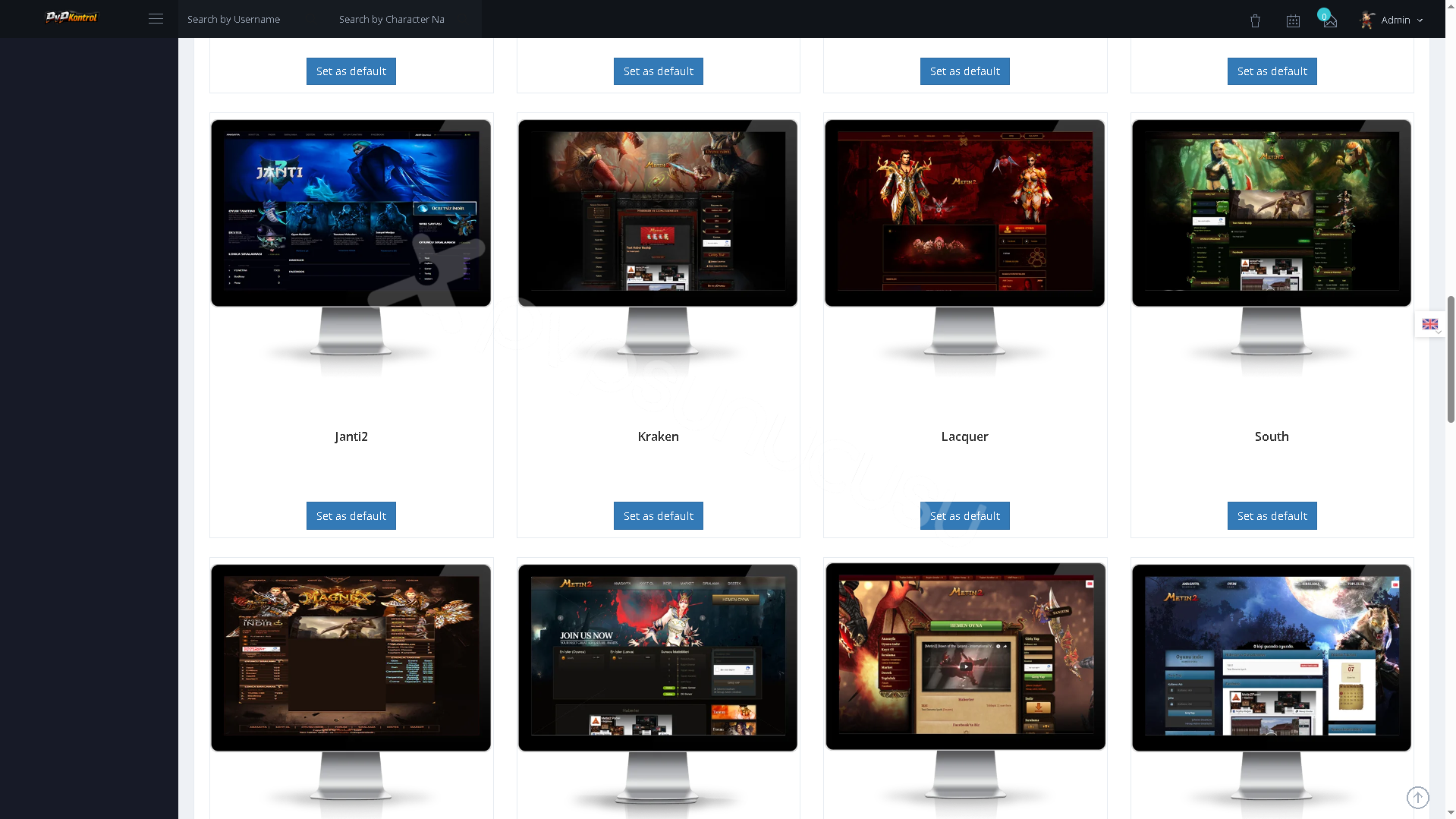 PvPKontrol - Site Ayarları İşlemleri image 6