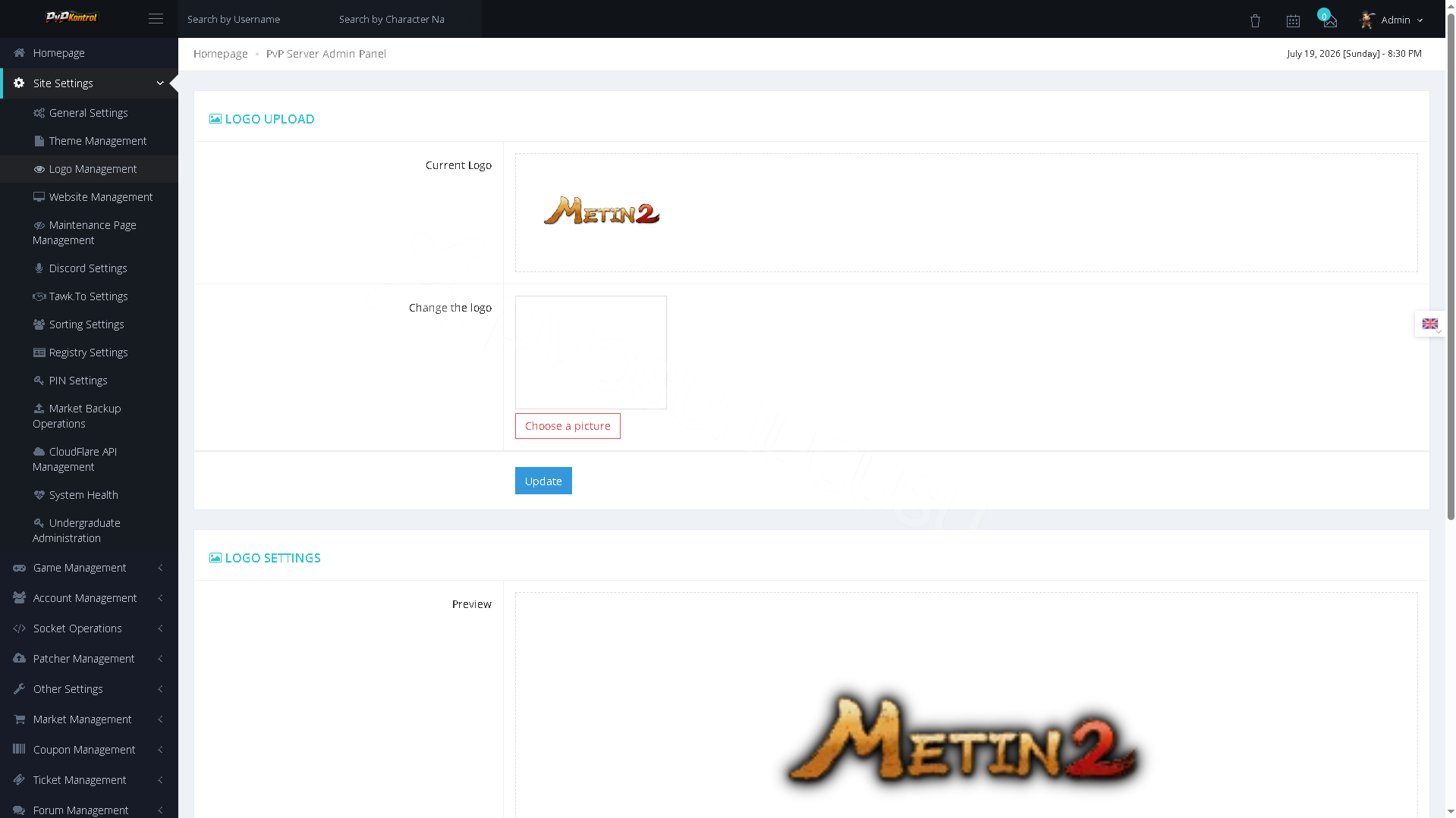 PvPKontrol - Site Ayarları İşlemleri image 11