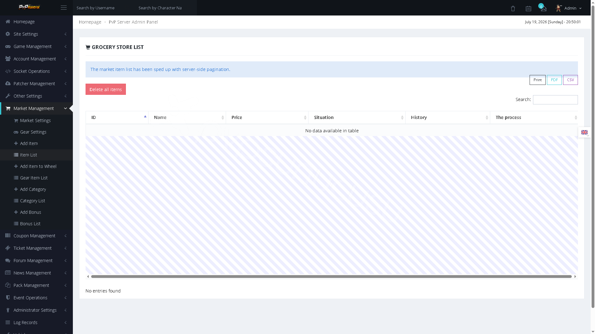 PvPKontrol - Market Ayarları image 8