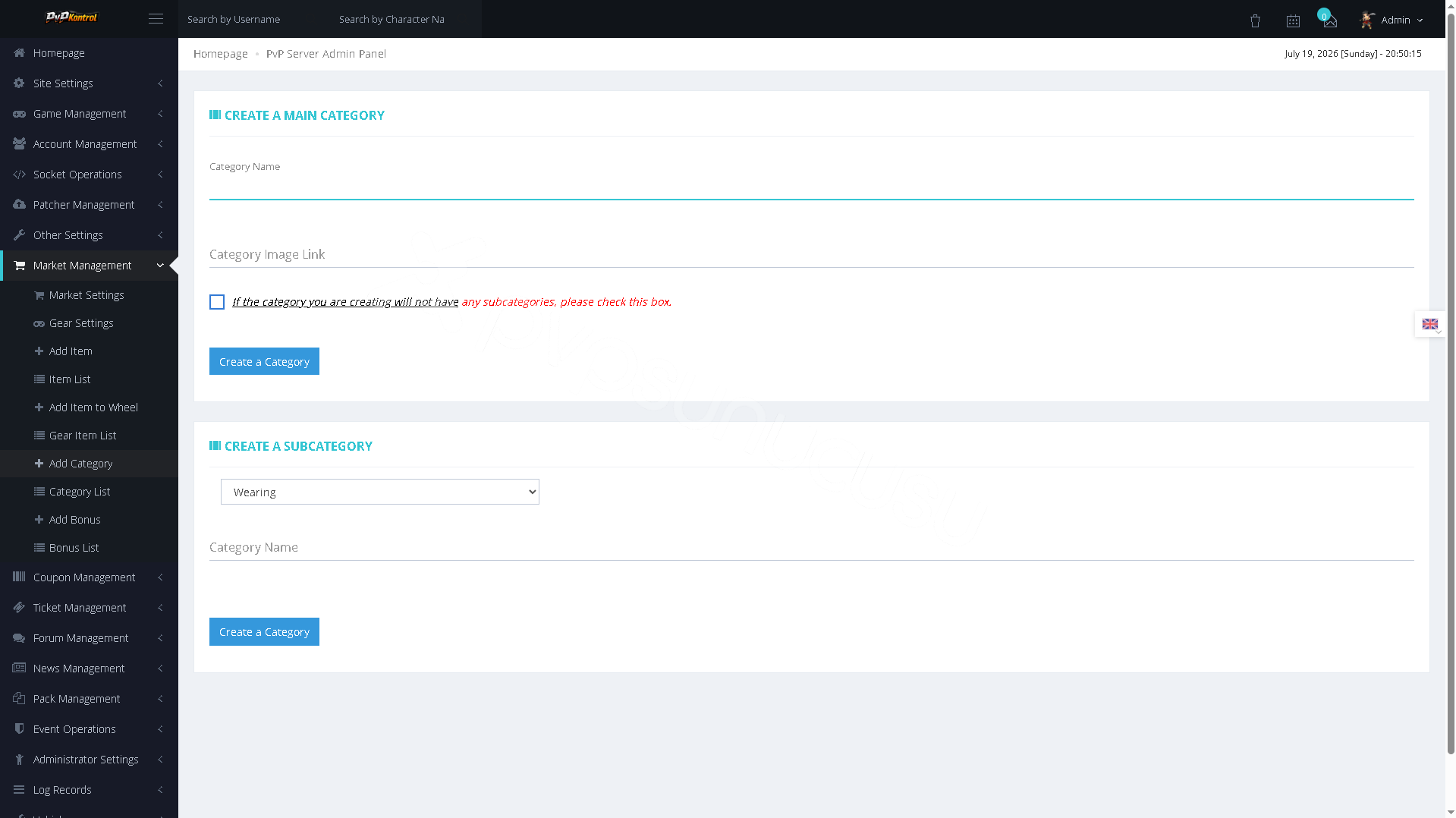 PvPKontrol - Market Ayarları image 11
