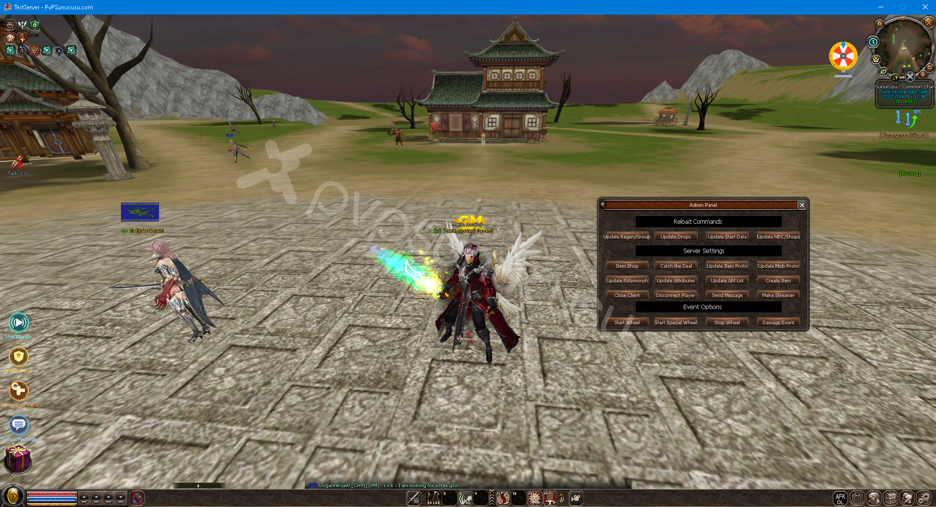 In-game GM Management Panel In-game GM Management Panel image