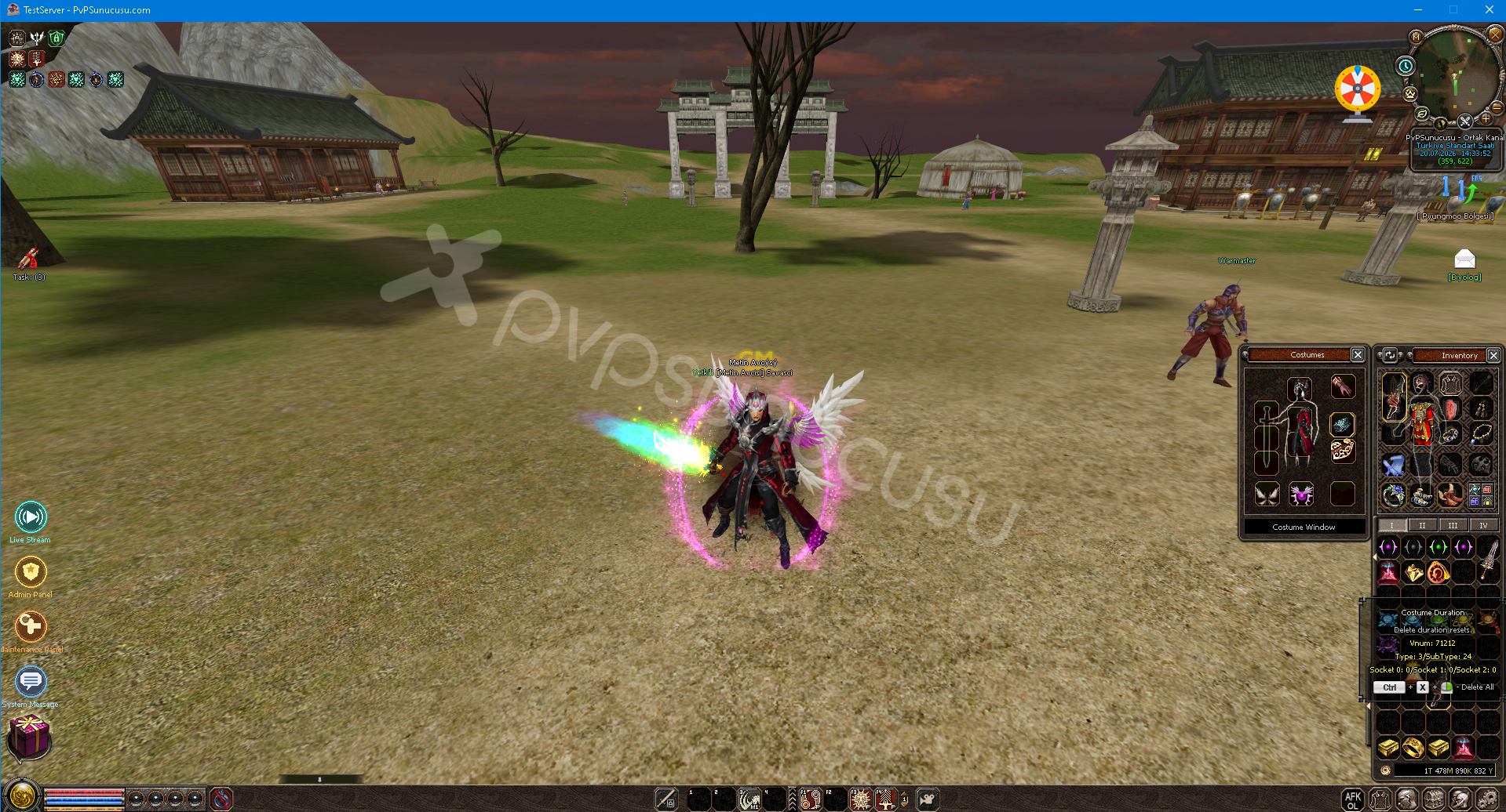 Costume/Mount/Pet Expiration System Costume/Mount/Pet Expiration System image